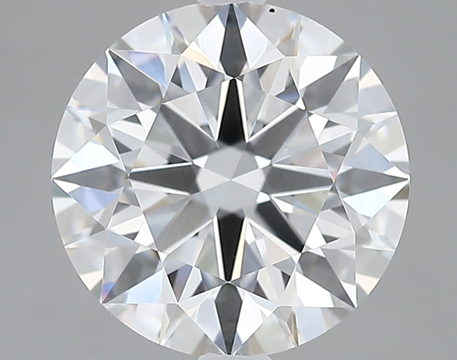 Lab-Grown 2.82 Carat Round Brilliant Diamond color E Clarity VVS2, precious stones, engagement diamonds
