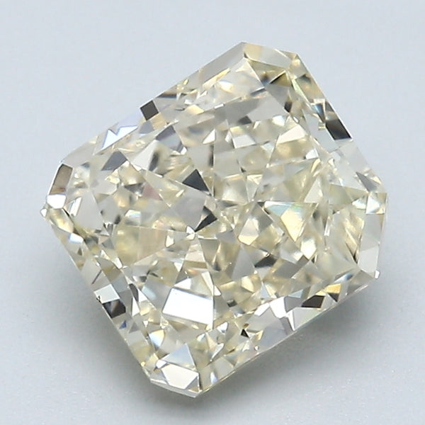 2.01 Carat Radiant Cut Natural Mined Diamond Fancy Light Brownish Yellow Color VS2 Clarity With GIA Certificate, natural diamonds, precious stones, engagement diamonds