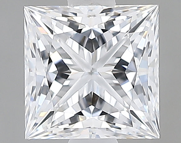 Lab-Grown 1.01 Carat Princess Cut Diamond color D Clarity VVS2 With GIA Certificate, precious stones, engagement diamonds