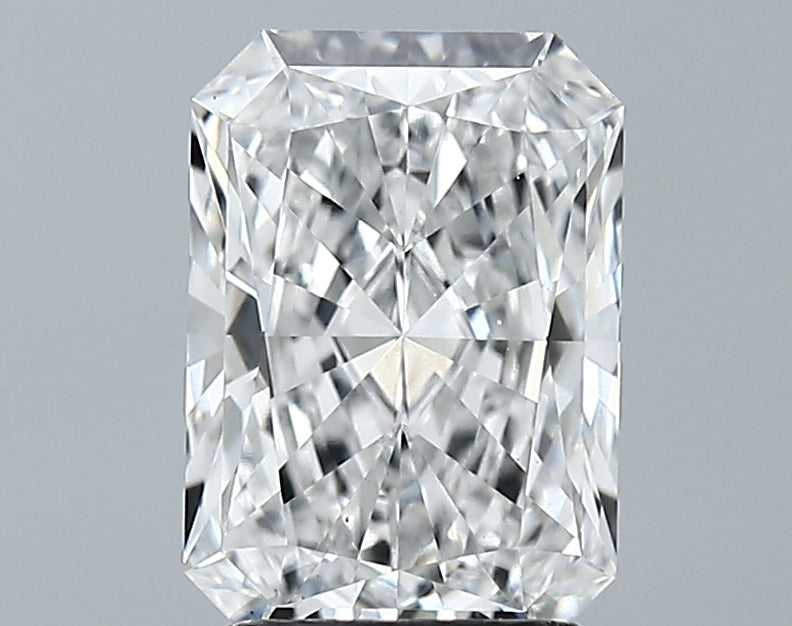 Lab-Grown 2.10 Carat Radiant Cut Diamond color D Clarity VS1 With GIA Certificate, precious stones, engagement diamonds