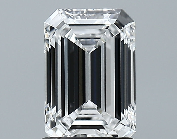 Lab-Grown 1.37 Carat Emerald Cut Diamond color D Clarity VVS1 With GIA Certificate, precious stones, engagement diamonds