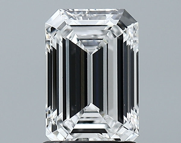 Lab-Grown 1.37 Carat Emerald Cut Diamond color D Clarity VVS1 With GIA Certificate, precious stones, engagement diamonds
