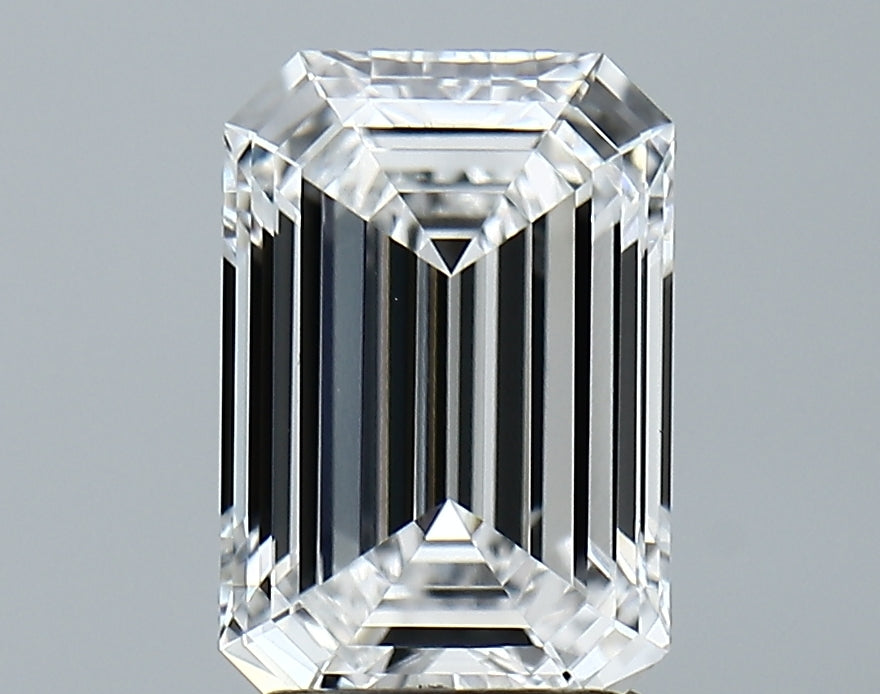 Lab-Grown 2.58 Carat Emerald Cut Diamond color D Clarity VVS1 With GIA Certificate, precious stones, engagement diamonds