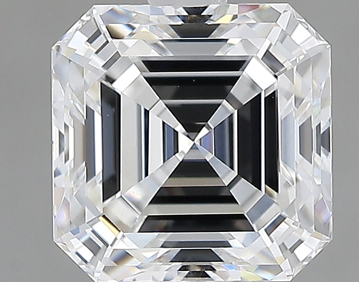 Lab-Grown 2.00 Carat Asscher Cut Diamond color E Clarity VVS2 With GIA Certificate, precious stones, engagement diamonds