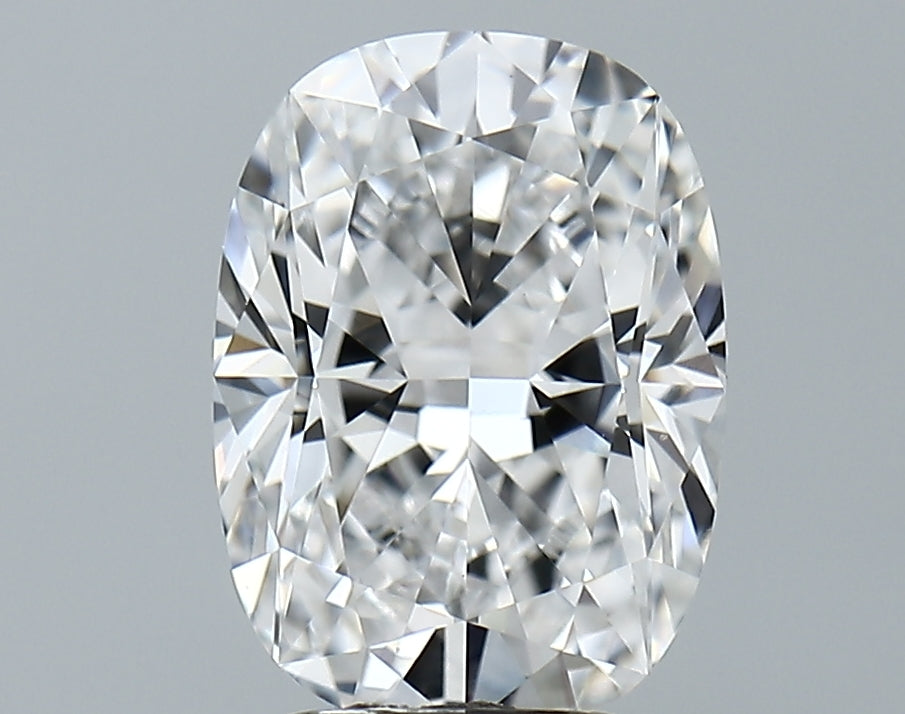 Lab-Grown 2.83 Carat Cushion Brilliant Diamond color D Clarity VVS2 With GIA Certificate, precious stones, engagement diamonds