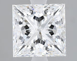 Lab-Grown 2.26 Carat Princess Cut Diamond color E Clarity VVS2 With GIA Certificate, precious stones, engagement diamonds