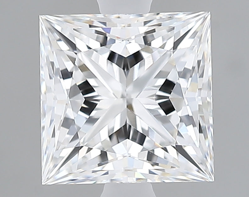 Lab-Grown 2.26 Carat Princess Cut Diamond color E Clarity VVS2 With GIA Certificate, precious stones, engagement diamonds