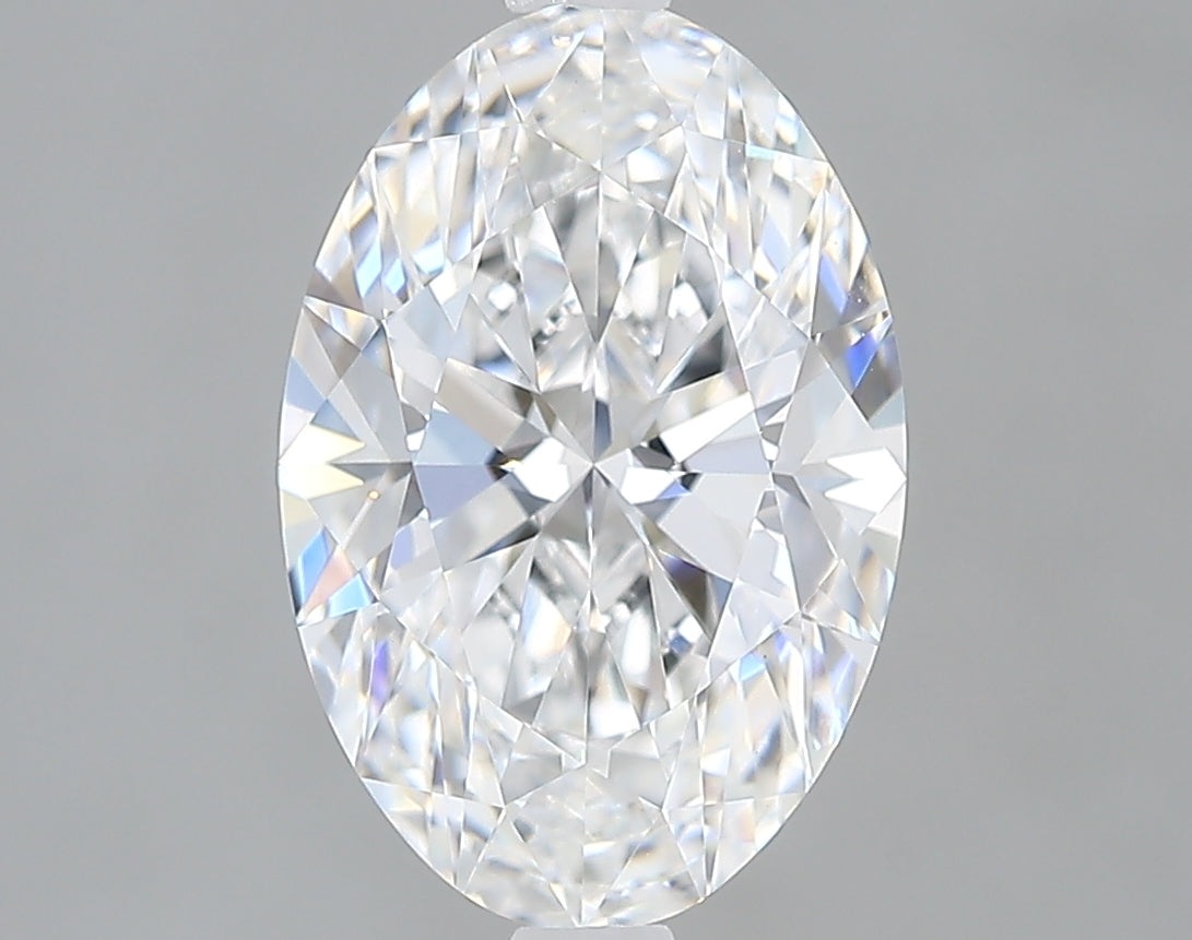Lab-Grown 2.26 Carat Oval Shape Diamond color E Clarity VS1 With GIA Certificate, precious stones, engagement diamonds