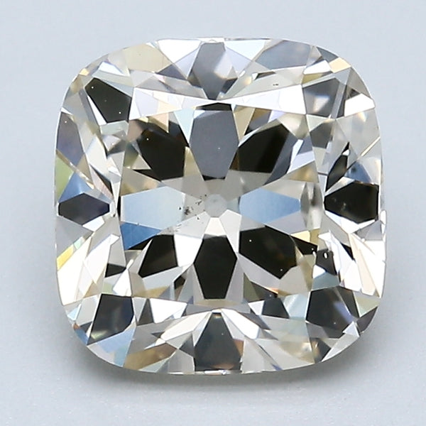 2.56 Carat Old Miner Cut Diamond color M Clarity SI1, natural diamonds, precious stones, engagement diamonds