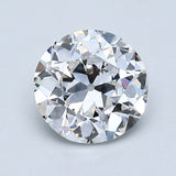 0.87 Carat Old European Cut Diamond color F Clarity VS1, natural diamonds, precious stones, engagement diamonds