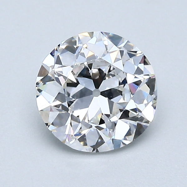 0.87 Carat Old European Cut Diamond color F Clarity VS1, natural diamonds, precious stones, engagement diamonds