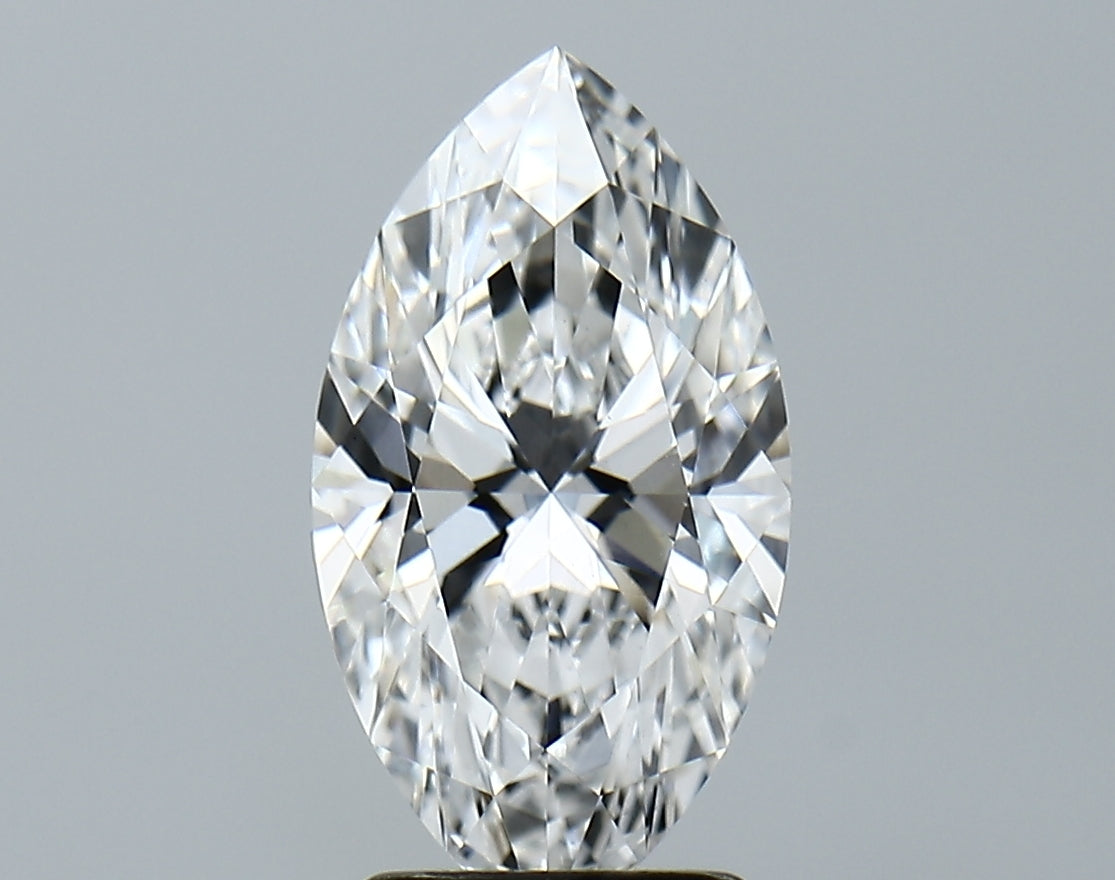 Lab-Grown 2.43 Carat Marquis Shape Diamond color E Clarity VS1, precious stones, engagement diamonds