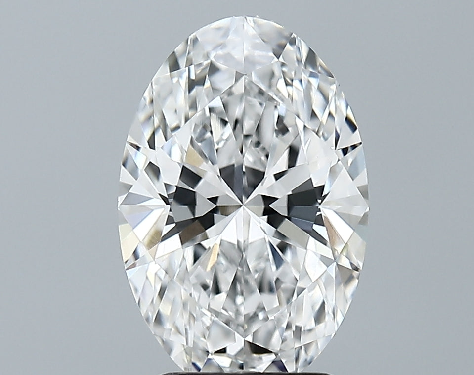 Lab-Grown 2.56 Carat Oval Shape Diamond color E Clarity VVS2 With GIA Certificate, precious stones, engagement diamonds