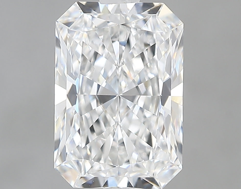 Lab-Grown 2.18 Carat Radiant Cut Diamond color D Clarity VS1, precious stones, engagement diamonds