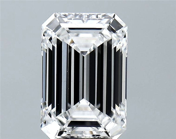 Lab-Grown 3.53 Carat Emerald Cut Diamond color D Clarity VS1, precious stones, engagement diamonds