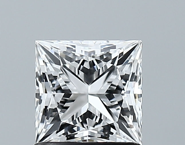 Lab-Grown 1.06 Carat Princess Cut Diamond color D Clarity VVS2 With GIA Certificate, precious stones, engagement diamonds