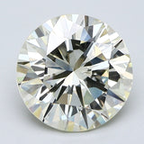 3.64 Carat Round Brilliant Diamond color N Clarity VVS2, natural diamonds, precious stones, engagement diamonds