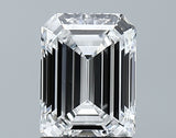 Lab-Grown 1.56 Carat Emerald Cut Diamond color D Clarity VS2 With GIA Certificate, precious stones, engagement diamonds