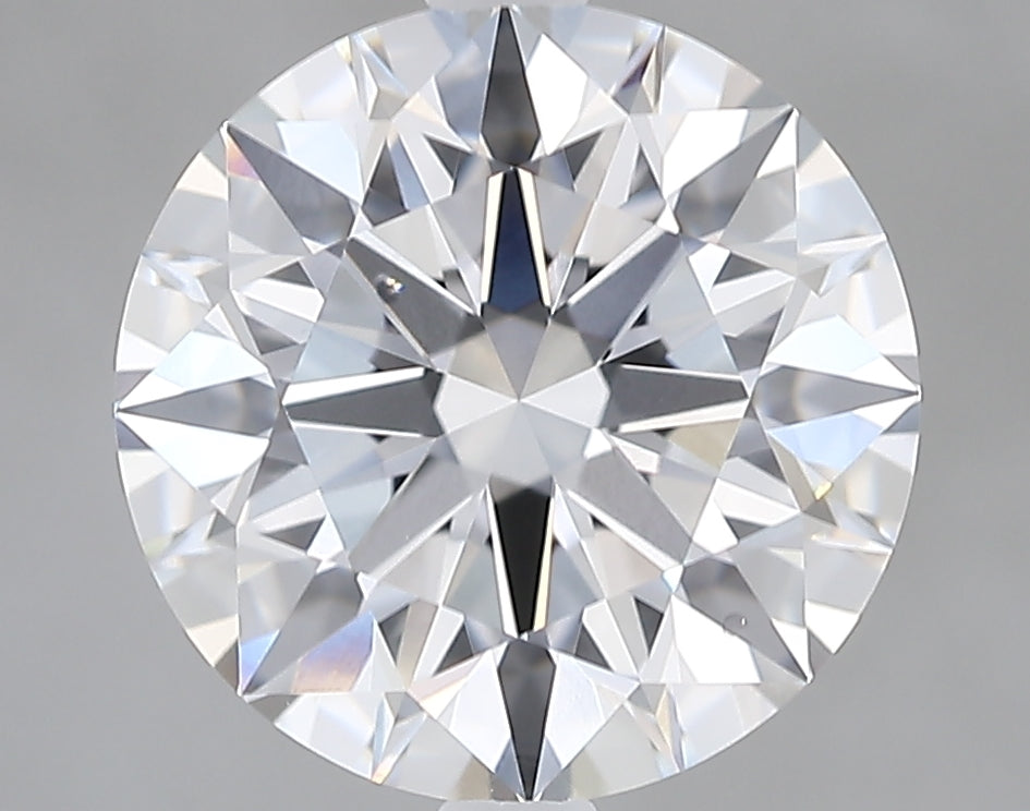 Lab-Grown 3.17 Carat Round Brilliant Diamond color E Clarity VVS2 With GIA Certificate, precious stones, engagement diamonds