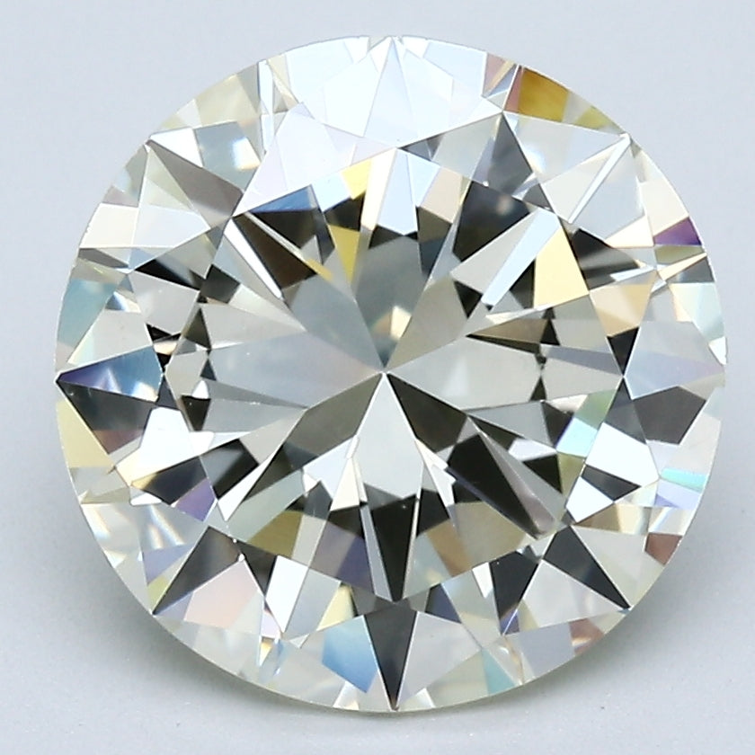 3.95 Carat Round Brilliant Natural Mined Diamond N Color VS2 Clarity With GIA Certificate, natural diamonds, precious stones, engagement diamonds