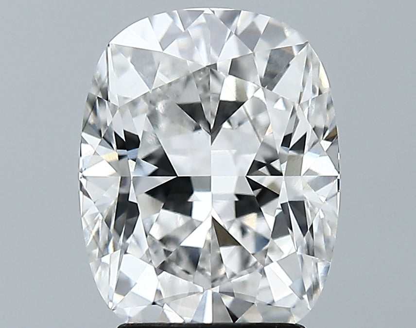 Lab-Grown 3.17 Carat Cushion Modified Brilliant Cut Diamond color F Clarity VS2 With GIA Certificate, precious stones, engagement diamonds