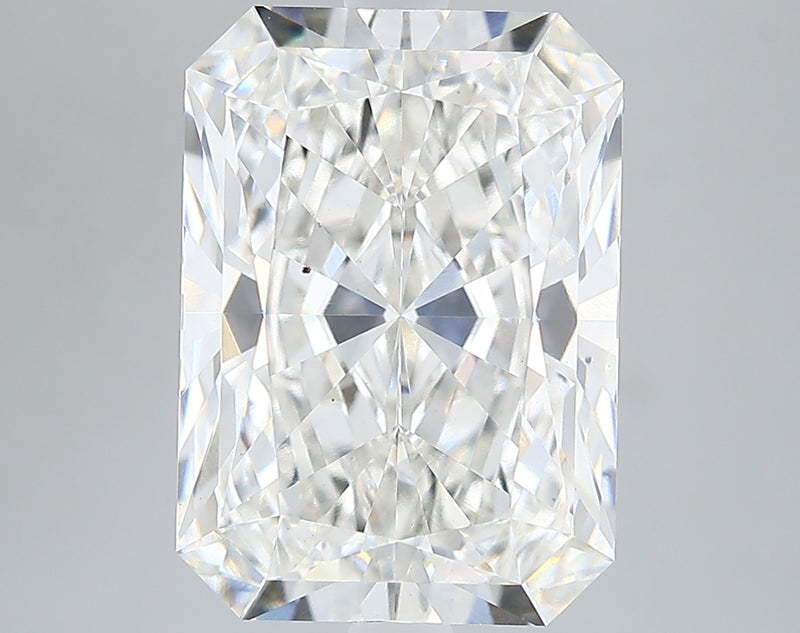 Lab-Grown 5.38 Carat Radiant Cut Diamond color H Clarity VS2 With GIA Certificate, precious stones, engagement diamonds