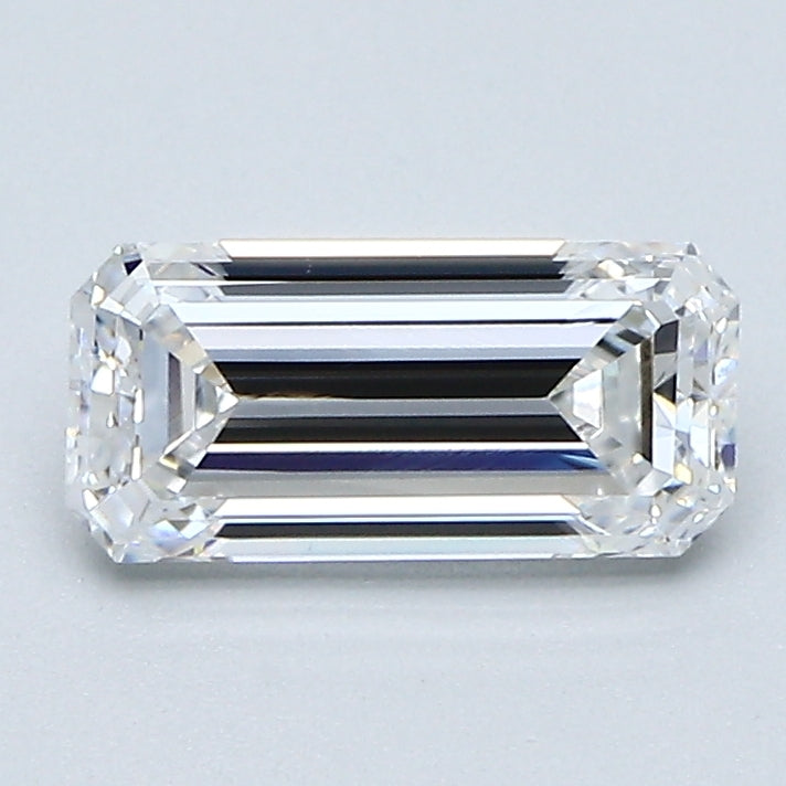 0.98 Carat Emerald Cut Natural Mined Diamond D Color VVS1 Clarity With GIA Certificate, natural diamonds, precious stones, engagement diamonds