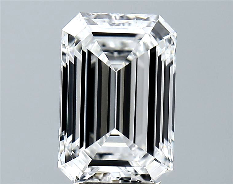 Lab-Grown 3.17 Carat Emerald Cut Diamond color E Clarity VVS1 With GIA Certificate, precious stones, engagement diamonds