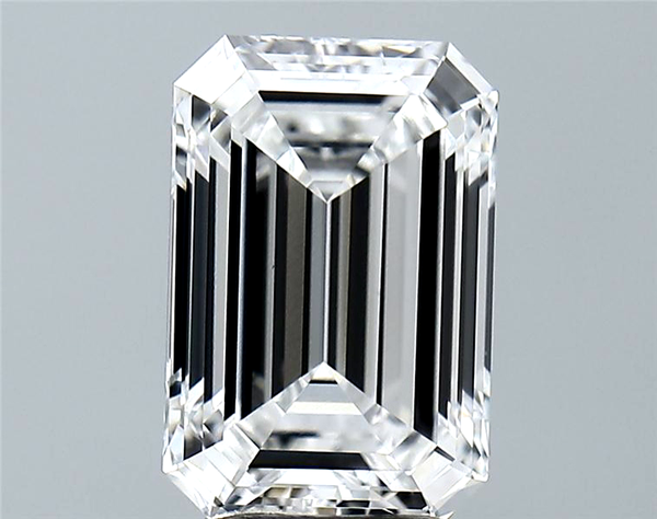 Lab-Grown 3.17 Carat Emerald Cut Diamond color E Clarity VVS1 With GIA Certificate, precious stones, engagement diamonds