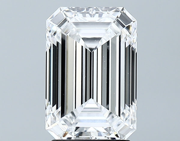 Lab-Grown 2.83 Carat Emerald Cut Diamond color D Clarity VVS2 With GIA Certificate, precious stones, engagement diamonds