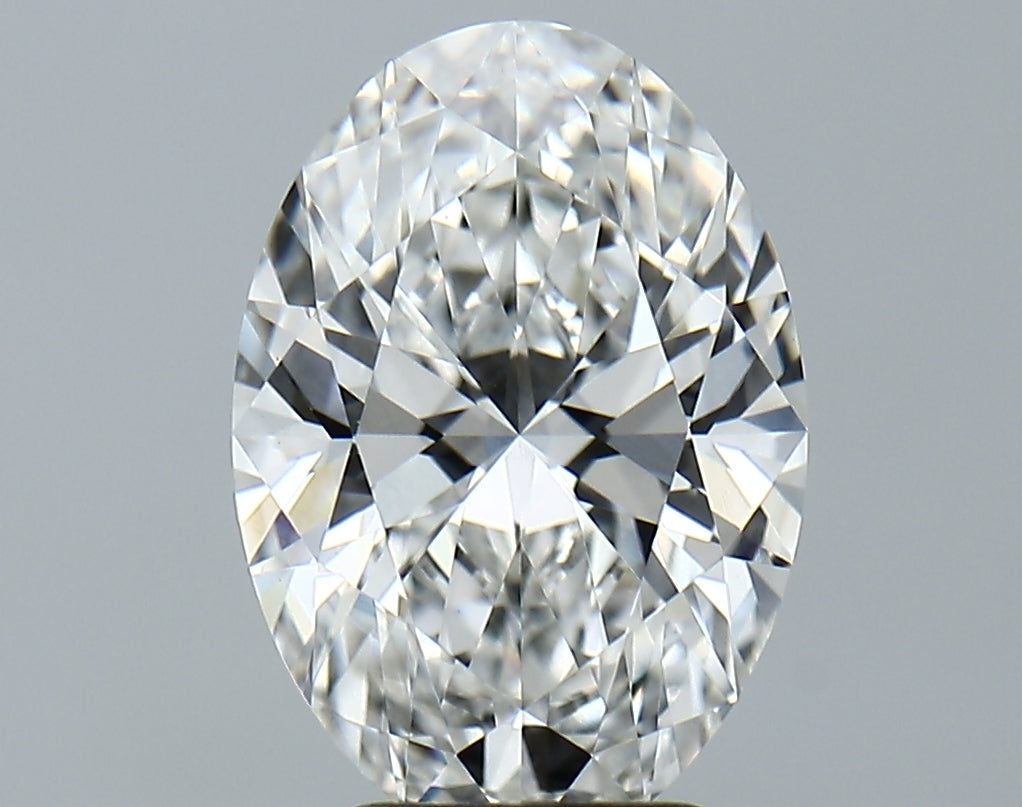 Lab-Grown 3.58 Carat Oval Shape Diamond color E Clarity VVS2, precious stones, engagement diamonds