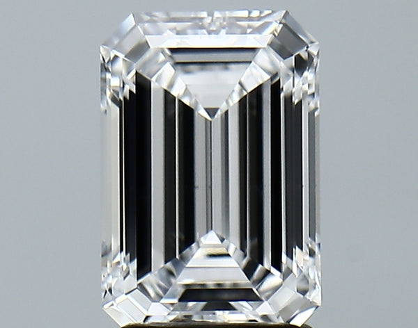 Lab-Grown 2.36 Carat Emerald Cut Diamond color D Clarity VS2, precious stones, engagement diamonds