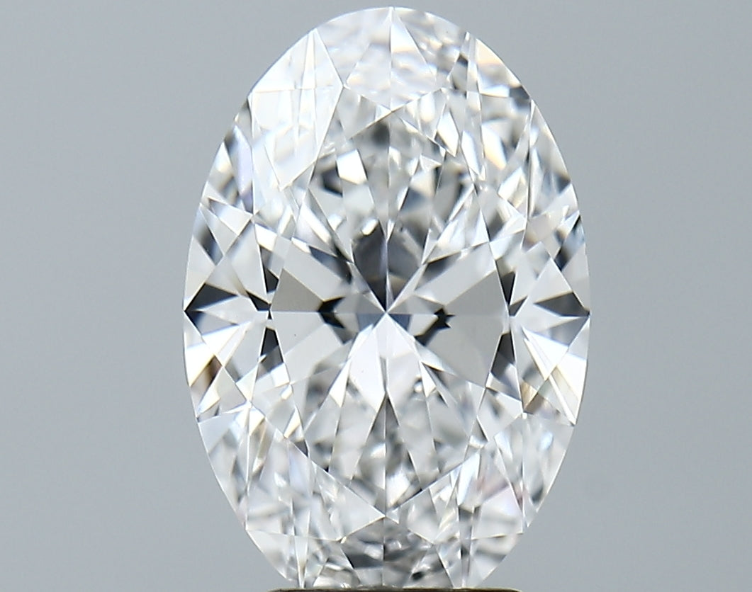 Lab-Grown 3.59 Carat Oval Shape Diamond color D Clarity VVS2 With GIA Certificate, precious stones, engagement diamonds