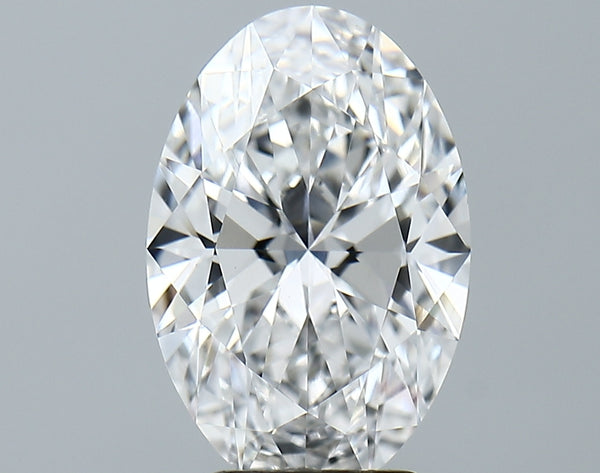 Lab-Grown 3.59 Carat Oval Shape Diamond color D Clarity VVS2 With GIA Certificate, precious stones, engagement diamonds