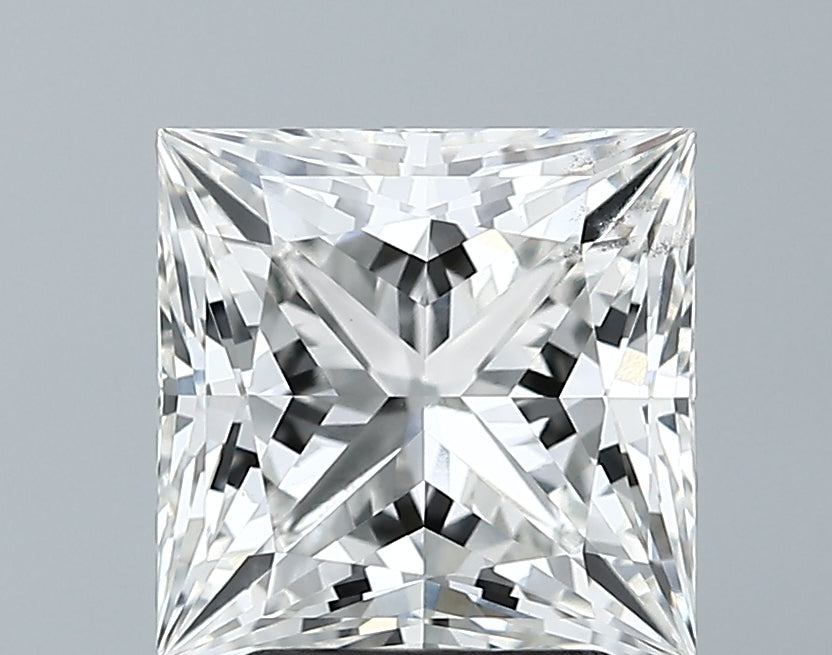 Lab-Grown 3.30 Carat Princess Cut Diamond color G Clarity VS2 With GIA Certificate, precious stones, engagement diamonds