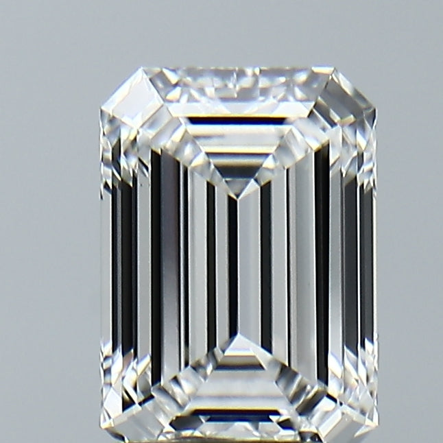 Lab-Grown 2.01 Carat Emerald Cut Diamond color E Clarity VS1, precious stones, engagement diamonds