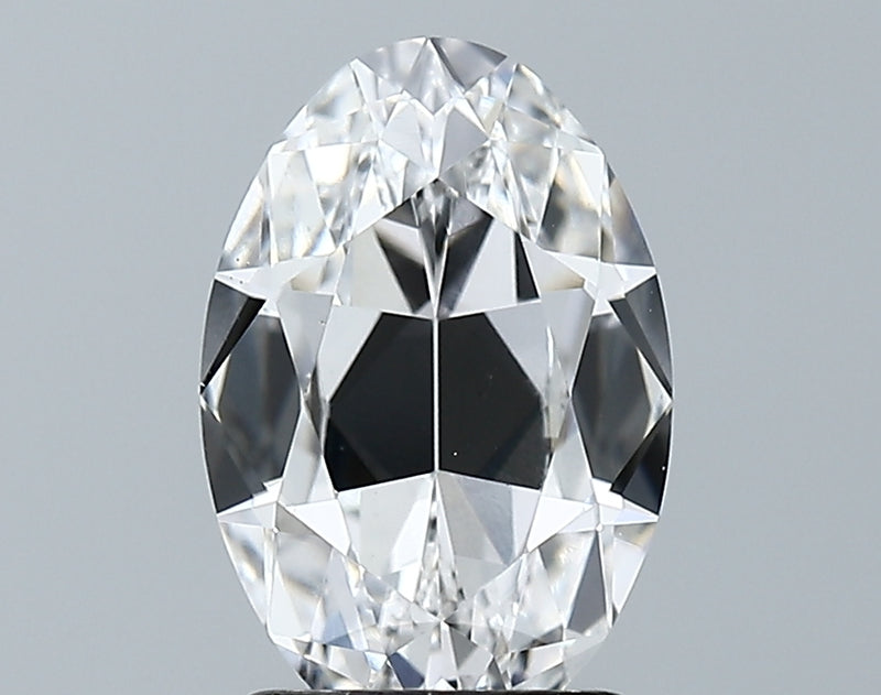 Lab-Grown 2.19 Carat Antique Oval Shape Diamond color E Clarity VS1 With GIA Certificate, precious stones, engagement diamonds