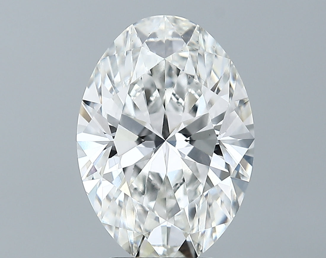 Lab-Grown 4.06 Carat Oval Shape Diamond color G Clarity VS2 With GIA Certificate, precious stones, engagement diamonds
