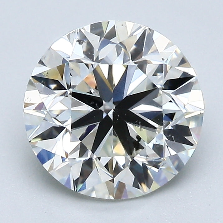 2.01 Carat Round Brilliant Natural Mined Diamond K Color SI1 Clarity With GIA Certificate, natural diamonds, precious stones, engagement diamonds