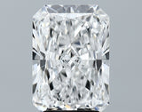 Lab-Grown 3.85 Carat Radiant Cut Diamond color E Clarity VS1 With GIA Certificate, precious stones, engagement diamonds