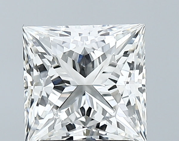 Lab-Grown 1.84 Carat Princess Cut Diamond color F Clarity VS1 With GIA Certificate, precious stones, engagement diamonds