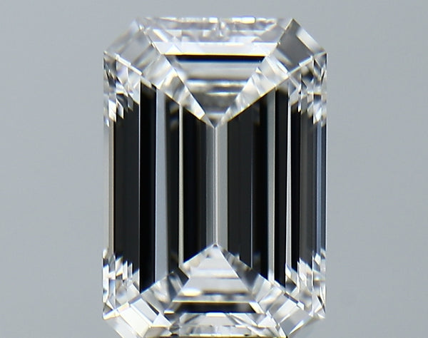 Lab-Grown 3.59 Carat Emerald Cut Diamond color E Clarity VVS2, precious stones, engagement diamonds