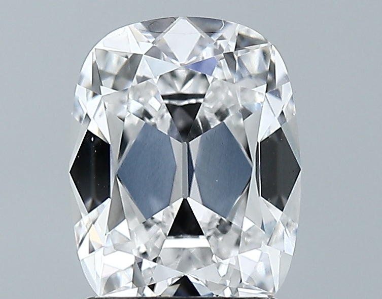 Lab-Grown 2.09 Carat Antique Cushion Cut Diamond color D Clarity VVS2 With GIA Certificate, precious stones, engagement diamonds