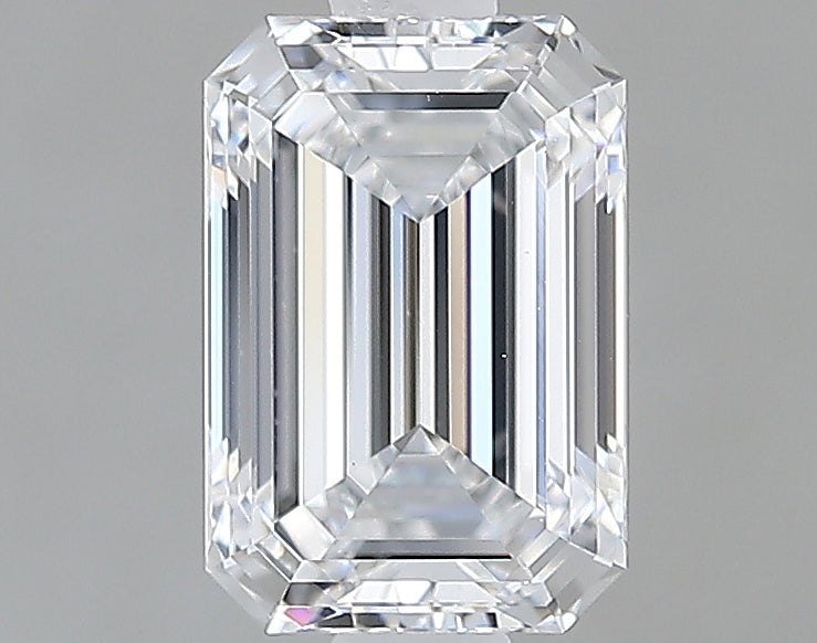Lab-Grown 1.01 Carat Emerald Cut Diamond color D Clarity VS1 With GIA Certificate, precious stones, engagement diamonds
