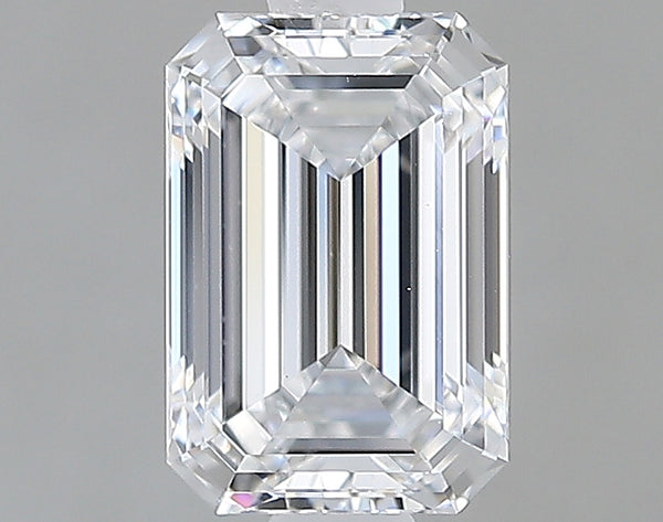 Lab-Grown 1.01 Carat Emerald Cut Diamond color D Clarity VS1 With GIA Certificate, precious stones, engagement diamonds