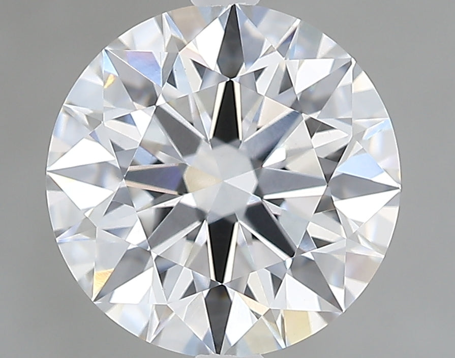Lab-Grown 2.67 Carat Round Brilliant Diamond color E Clarity VVS2, precious stones, engagement diamonds