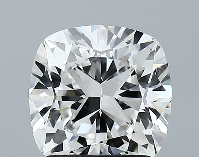 Lab-Grown 1.97 Carat Cushion Brilliant Diamond color F Clarity VS1, precious stones, engagement diamonds