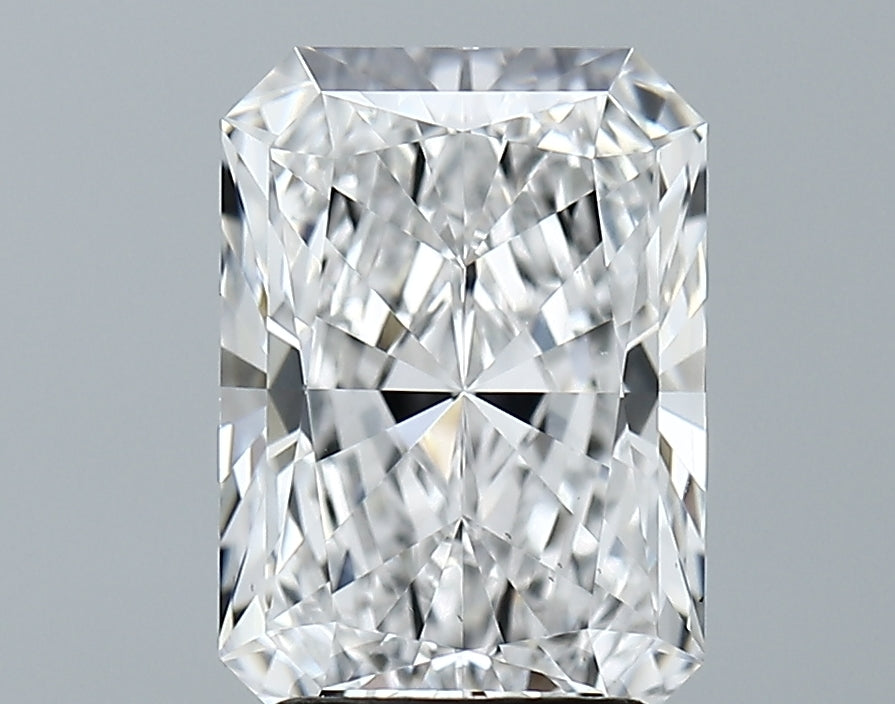 Lab-Grown 3.09 Carat Radiant Cut Diamond color D Clarity VS1, precious stones, engagement diamonds
