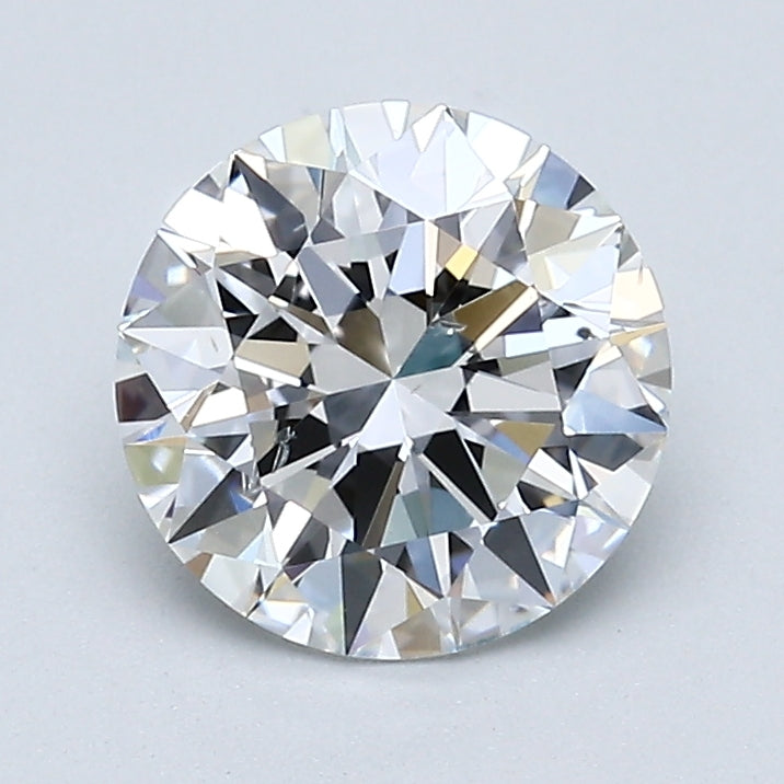 1.63 Carat Round Brilliant Natural Mined Diamond E Color SI2 Clarity With GIA Certificate, natural diamonds, precious stones, engagement diamonds