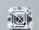 Lab-Grown 1.45 Carat Asscher Cut Diamond color D Clarity VVS2 With GIA Certificate, precious stones, engagement diamonds